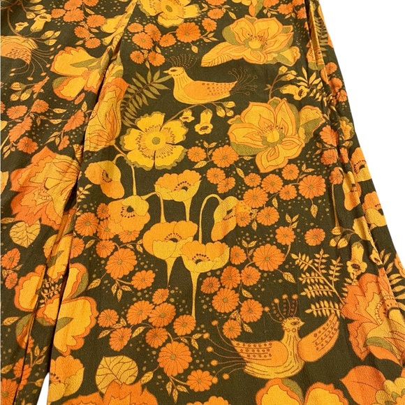 Boho Floral Jumpsuit in Orange and Green 9 lives bazaar - Picture 6 of 6